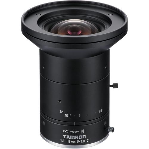 Tamron 12MP 8mm Fixed Focal Lens with f/1.8 Aperture M111FM08