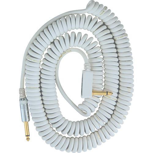 VOX VCC Vintage Coiled Cable (29.5', Silver) VCC090SL, VOX, VCC, Vintage, Coiled, Cable, 29.5', Silver, VCC090SL,