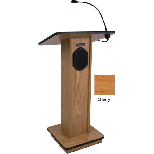 AmpliVox Sound Systems Elegant Wood Elite Lectern S355-WT