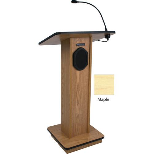 AmpliVox Sound Systems Elegant Wood Elite Lectern S355-WT, AmpliVox, Sound, Systems, Elegant, Wood, Elite, Lectern, S355-WT,