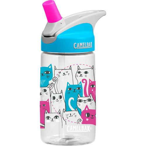 CAMELBAK 0.4L eddy Kids Insulated Water Bottle (Cats) 54116, CAMELBAK, 0.4L, eddy, Kids, Insulated, Water, Bottle, Cats, 54116,