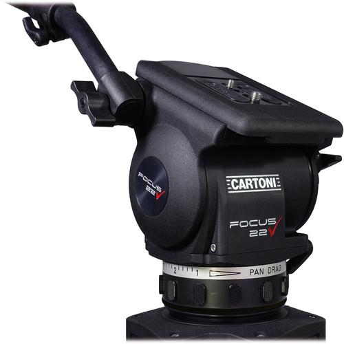 Cartoni  Focus 12 Fluid Head (100mm) HF1200, Cartoni, Focus, 12, Fluid, Head, 100mm, HF1200, Video