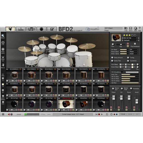 FXpansion BFD Sleishman Drums - Expansion Pack FXSLH001