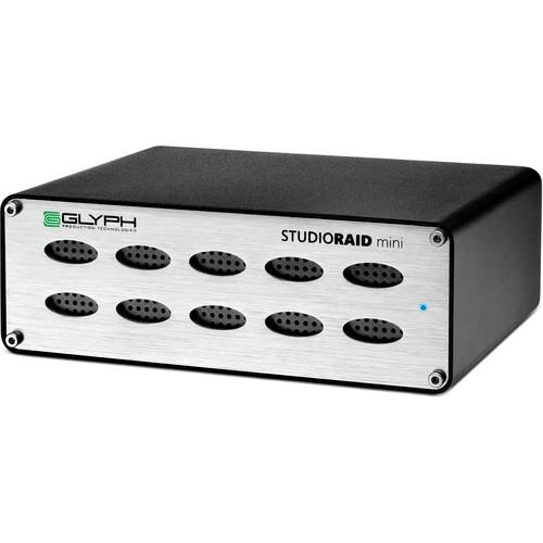 Glyph Technologies StudioRAID mini 4TB (2 x 2TB HDD) SRM4000B, Glyph, Technologies, StudioRAID, mini, 4TB, 2, x, 2TB, HDD, SRM4000B