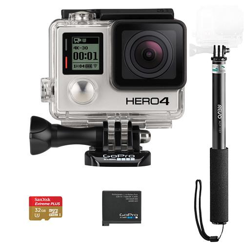 GoPro  HERO4 Black Bicycle Kit, GoPro, HERO4, Black, Bicycle, Kit, Video