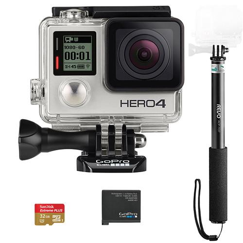 GoPro  HERO4 Silver Winter Kit, GoPro, HERO4, Silver, Winter, Kit, Video