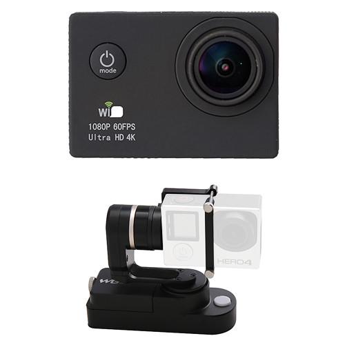GVB GVB 4K Action Camera and 1-Axis Wearable Gimbal Kit, GVB, GVB, 4K, Action, Camera, 1-Axis, Wearable, Gimbal, Kit,