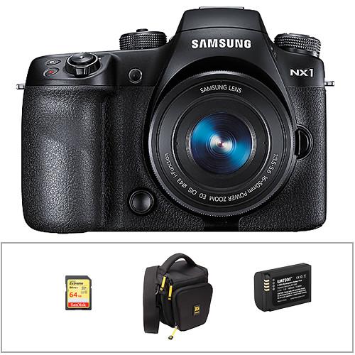 Samsung NX1 Mirrorless Digital Camera Body with Accessories Kit, Samsung, NX1, Mirrorless, Digital, Camera, Body, with, Accessories, Kit