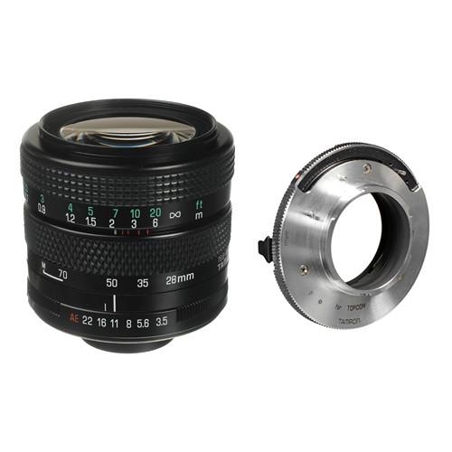 Tamron 28-70mm f/3.5-4.5 Adaptall Lens with Olympus OM Adaptall