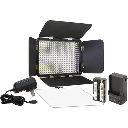 Vidpro LED-330X Variable-Color On-Camera LED Video LED-330X
