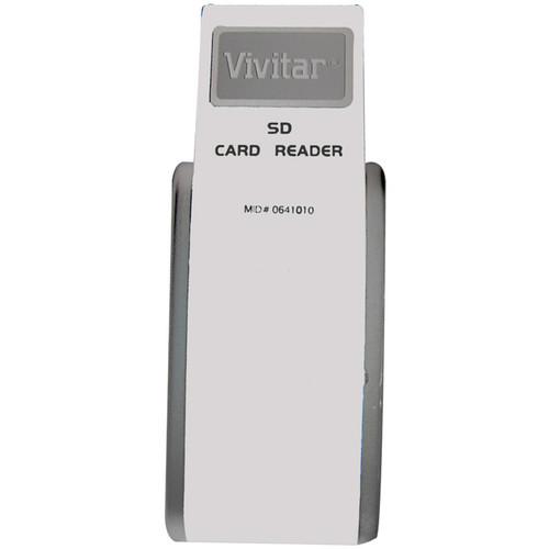 Vivitar SD Card Reader / Writer (Black) VIV-RW-3000-BLK, Vivitar, SD, Card, Reader, /, Writer, Black, VIV-RW-3000-BLK,