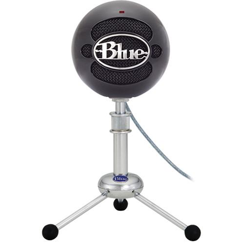 Blue Snowball USB Condenser Microphone with Accessory Pack 1851, Blue, Snowball, USB, Condenser, Microphone, with, Accessory, Pack, 1851