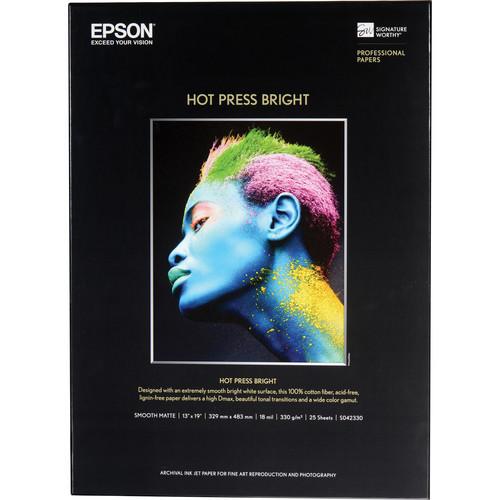 Epson Cold Press Bright Textured Matte Paper S042311, Epson, Cold, Press, Bright, Textured, Matte, Paper, S042311,