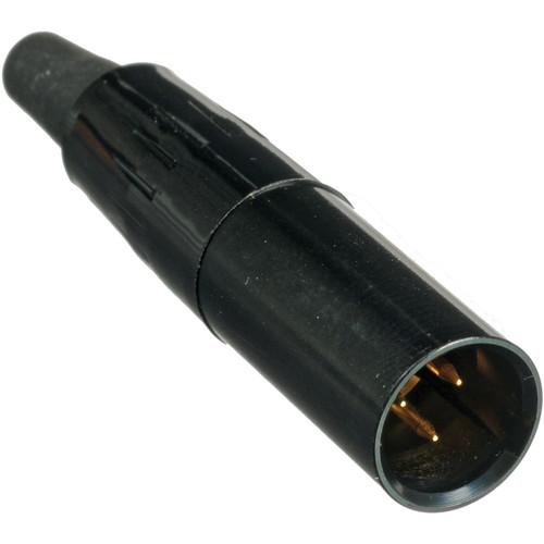 Remote Audio TA3M-B 3-Pin Male Mini-XLR Connector (Black) TA3M-B, Remote, Audio, TA3M-B, 3-Pin, Male, Mini-XLR, Connector, Black, TA3M-B