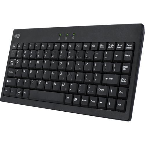 Adesso  EasyTouch Mini Keyboard (White) AKB-110W, Adesso, EasyTouch, Mini, Keyboard, White, AKB-110W, Video