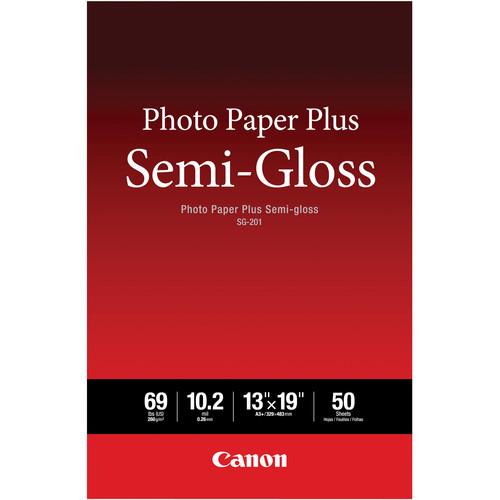 Canon SG-201 Photo Paper Plus Semi-Gloss 1686B014, Canon, SG-201, Paper, Plus, Semi-Gloss, 1686B014,