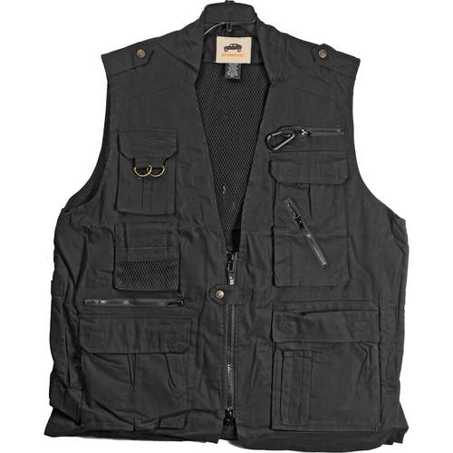 Humvee by CampCo Safari Photo Vest (X-Small, Black) HMV-VS-BK-XS