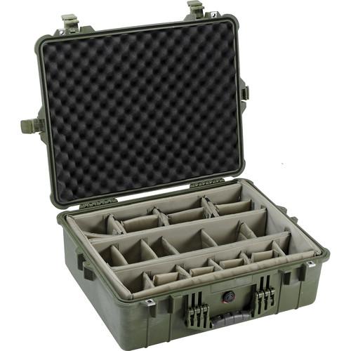 Pelican 1604 Waterproof 1600 Case with Dividers 1600-004-190