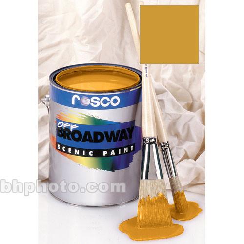 Rosco Off Broadway Paint - Bright Gold - 1 Gal. 150053830128, Rosco, Off, Broadway, Paint, Bright, Gold, 1, Gal., 150053830128,
