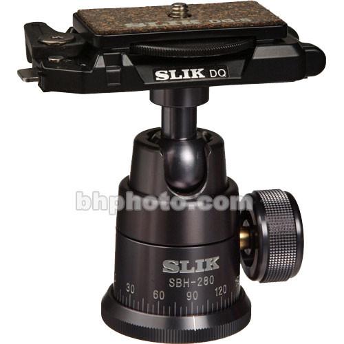 Slik SBH-280 DQ Professional Ballhead - Grey 618-323, Slik, SBH-280, DQ, Professional, Ballhead, Grey, 618-323,