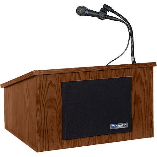 AmpliVox Sound Systems Tabletop Lectern System (Oak) S250-OK