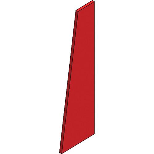 Auralex S3TZR SonoSuede Trapezoid Panel - Right (Red) S3TZR-RED, Auralex, S3TZR, SonoSuede, Trapezoid, Panel, Right, Red, S3TZR-RED