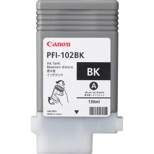 Canon PFI-102MBK Matte Black Ink Tank (130 ml) 0894B001AA, Canon, PFI-102MBK, Matte, Black, Ink, Tank, 130, ml, 0894B001AA,