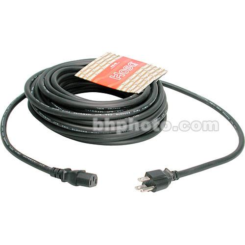 Hosa Technology Black Extension Cable w/ IEC Female - 15', Hosa, Technology, Black, Extension, Cable, w/, IEC, Female, 15'