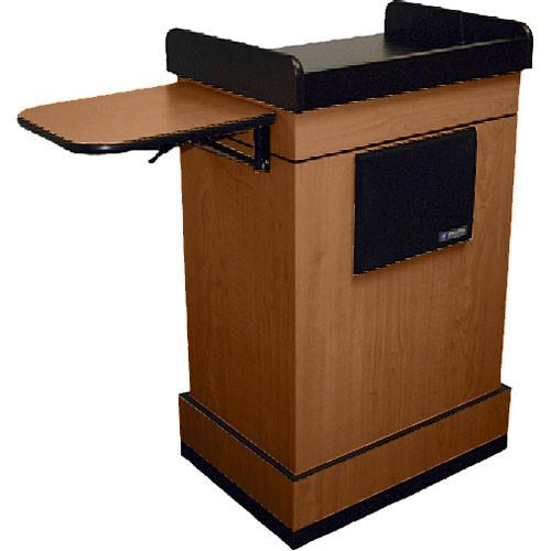 AmpliVox Sound Systems Multimedia Computer Lectern SW3230-WT-L