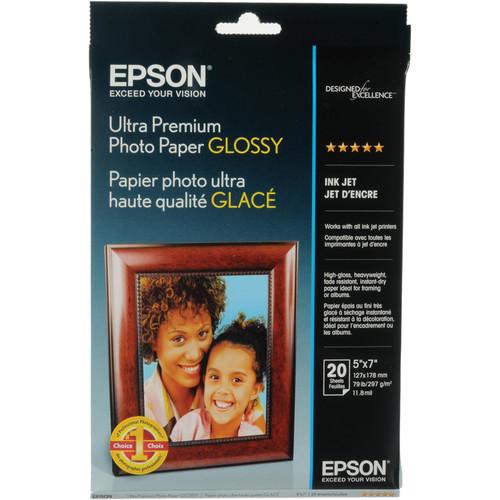 Epson  Ultra Premium Photo Paper Glossy S042175, Epson, Ultra, Premium, Paper, Glossy, S042175, Video