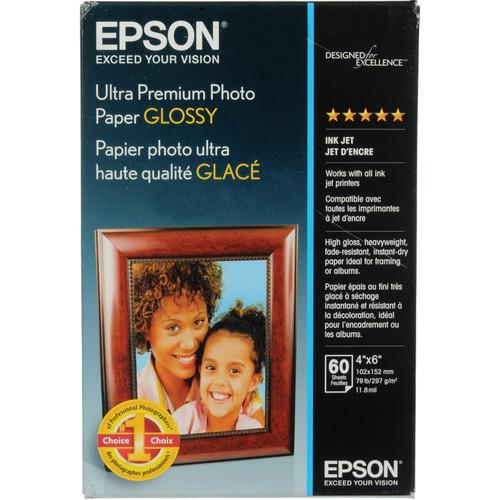Epson  Ultra Premium Photo Paper Glossy S042182, Epson, Ultra, Premium, Paper, Glossy, S042182, Video