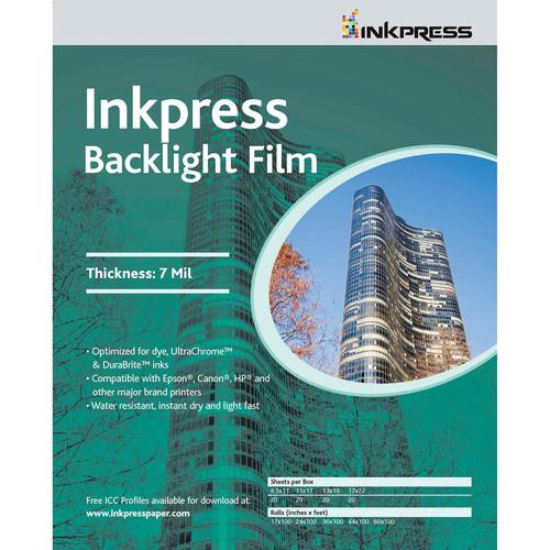 Inkpress Media  Backlight Film IBF111750, Inkpress, Media, Backlight, Film, IBF111750, Video
