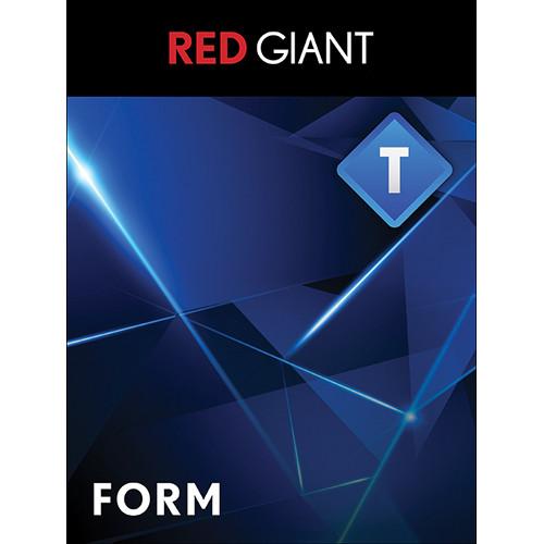 Red Giant  Trapcode Form (Download) TCD-FORM-D, Red, Giant, Trapcode, Form, Download, TCD-FORM-D, Video