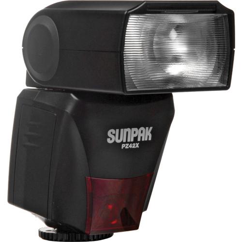 Sunpak PZ42X TTL Flash for Canon DSLR Cameras PZ42XC, Sunpak, PZ42X, TTL, Flash, Canon, DSLR, Cameras, PZ42XC,