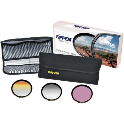 Tiffen 82mm Scenic Enhancement Kit 3 - Sunset Color 82DVSEK3, Tiffen, 82mm, Scenic, Enhancement, Kit, 3, Sunset, Color, 82DVSEK3,