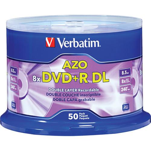 Verbatim DVD R Double Layer, Recordable Disc 96542, Verbatim, DVD, R, Double, Layer, Recordable, Disc, 96542,