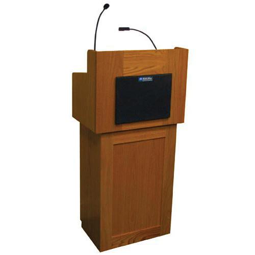 AmpliVox Sound Systems Oxford Two-Piece Lectern SS3010-CH