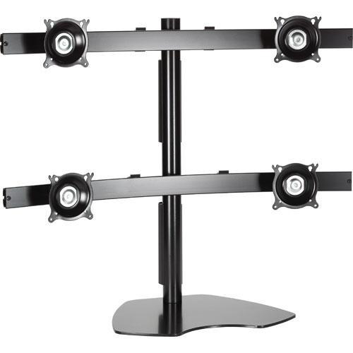 Chief KTP440B Quad Monitor Table Stand (Black) KTP440B