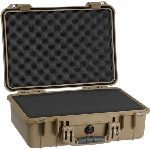 Pelican 1500 Case with Foam (Olive Drab Green) 1500-000-130