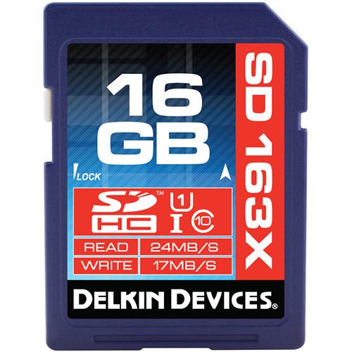 Delkin Devices 32GB SDHC Memory Card Pro Class 10 DDSDPRO3-32GB