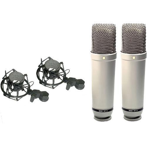 Rode NT1-A Large Diaphragm Condenser Microphone (Single) NT1-A, Rode, NT1-A, Large, Diaphragm, Condenser, Microphone, Single, NT1-A
