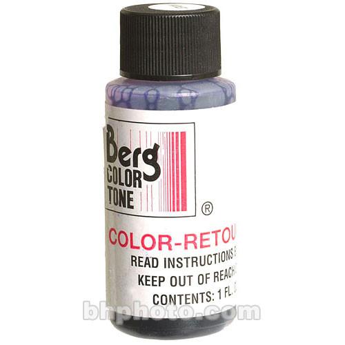 Berg Retouch Dye for Color Prints - Blue-2/1 Oz. CRKB2, Berg, Retouch, Dye, Color, Prints, Blue-2/1, Oz., CRKB2,