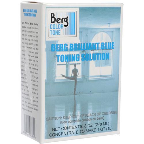 Berg Toner for Black & White Prints - Brilliant Blue BBTS32
