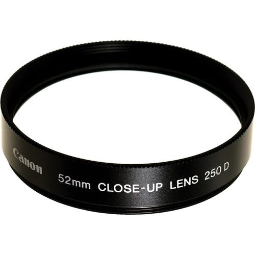 Canon  52mm 250D Close-up Lens 2819A001, Canon, 52mm, 250D, Close-up, Lens, 2819A001, Video