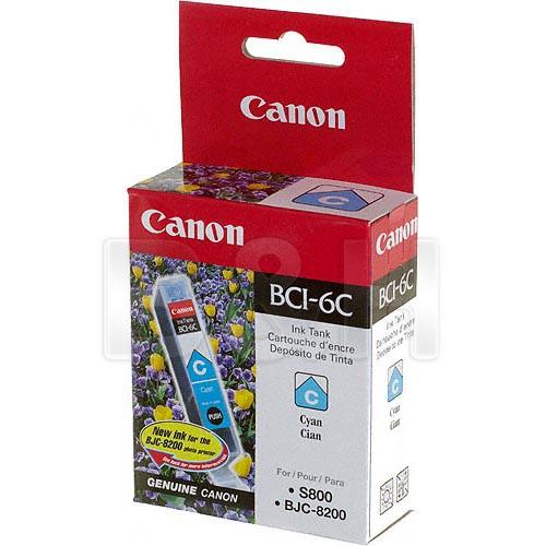Canon  BCI-6C Cyan Ink Tank 4706A003