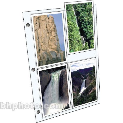 ClearFile Archival-Plus Print Page, Holds Eight 4 x 360100B