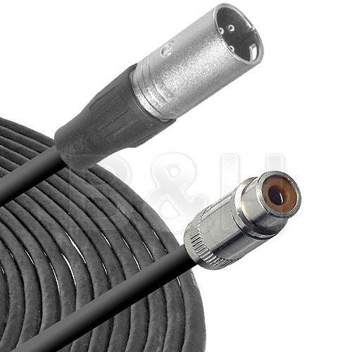 Comprehensive EXF 3-Pin XLR Male to RCA Female Cable XLRP-PJ-3ST
