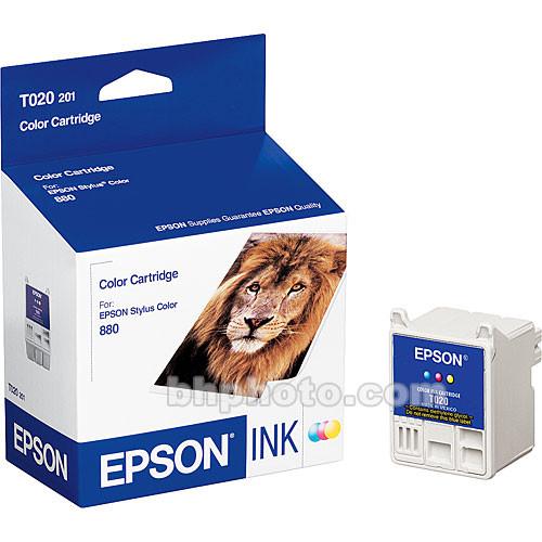 Epson Color Ink Cartridge for Stylus Color 880 T020201, Epson, Color, Ink, Cartridge, Stylus, Color, 880, T020201,