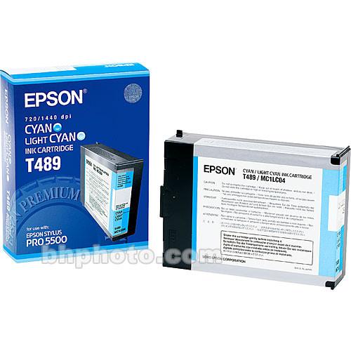 Epson  Light Cyan Ink Cartridge T489011, Epson, Light, Cyan, Ink, Cartridge, T489011, Video
