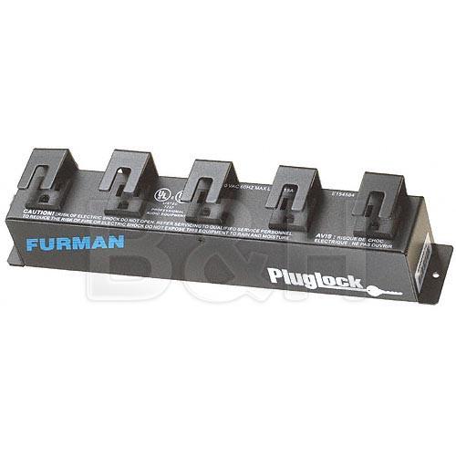 Furman Locking Outlet Strip 120v/15a PLUGLOCK-PFP
